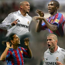 barcelona 1:1 real madrid